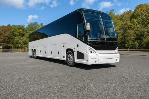 Charter Bus Rental Arlington Heights 56 Passenger Charter Bus
